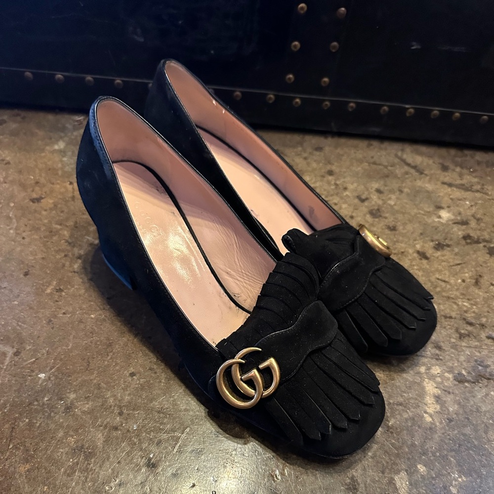 Gucci Moccasin Pumps, 39.5/9.5, EUC